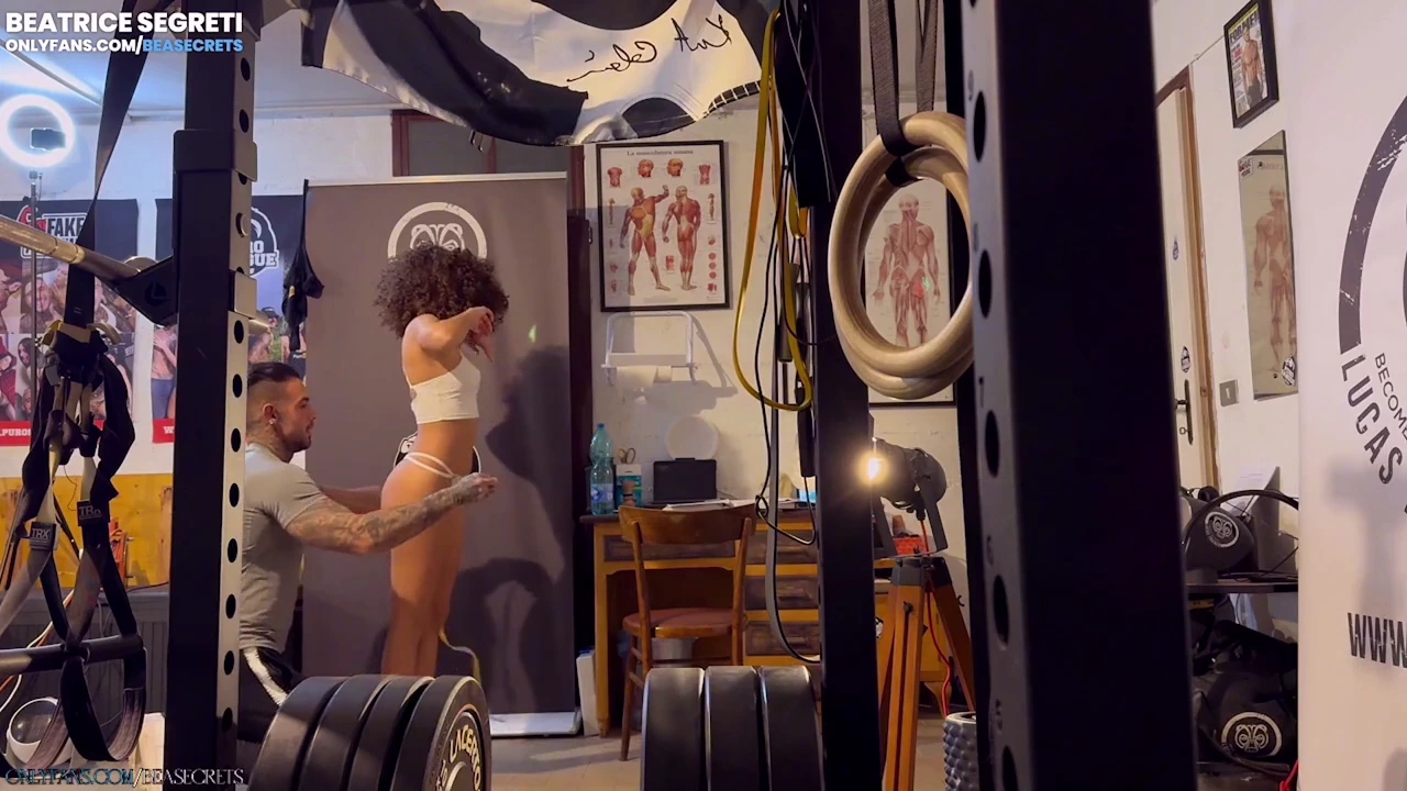 Fulfilling my gym membership, I unexpectedly got a steamy session with my muscular trainer. His skilled tongue and throbbing member led to an explosive climax. This exclusive, high-definition video showcases our intense workout, complete with foot worship and a satisfying finish.