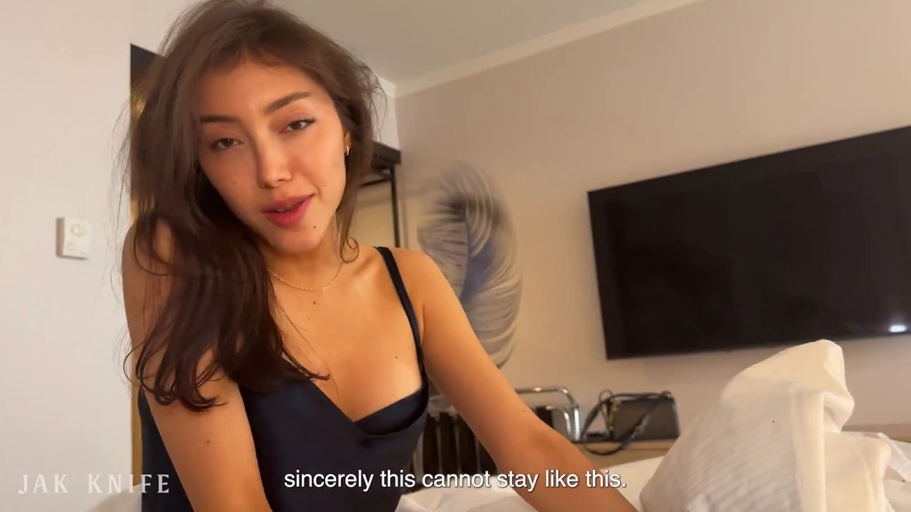 A lucky American man communicates with a beautiful Spanish woman named Ruth Lee. porn video