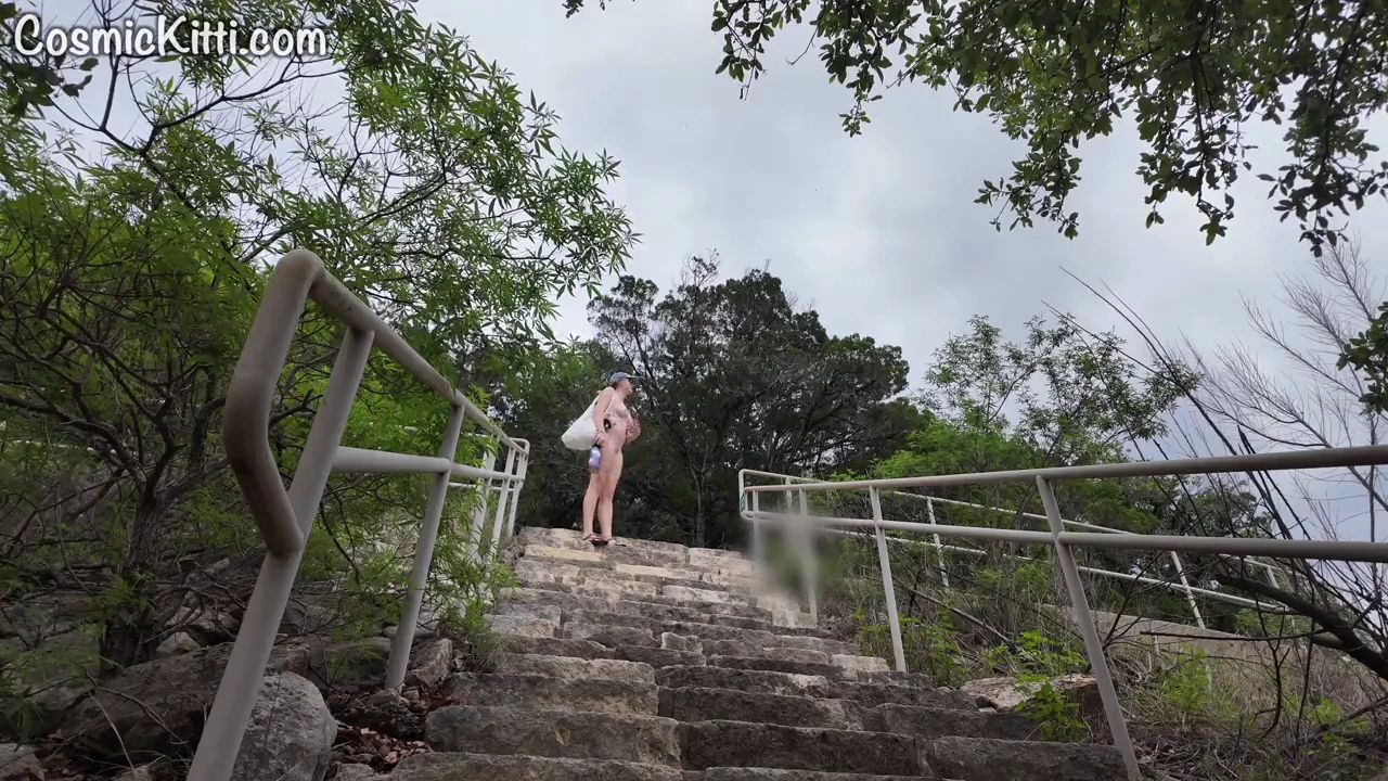 Solo debut at the nude beach: how it went porn video